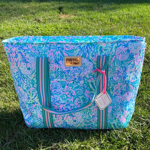 NWT Lilly Pulitzer Picnic Cooler Tote - Picture 4 of 11